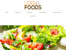 Tablet Screenshot of logifoods.com